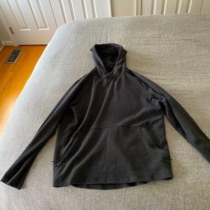 Lululemon “At ease Hoodie”. Great shape too big for me.
